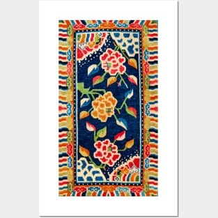 Khampa Dzong Khaden South Tibetan Sleeping Rug Print Posters and Art